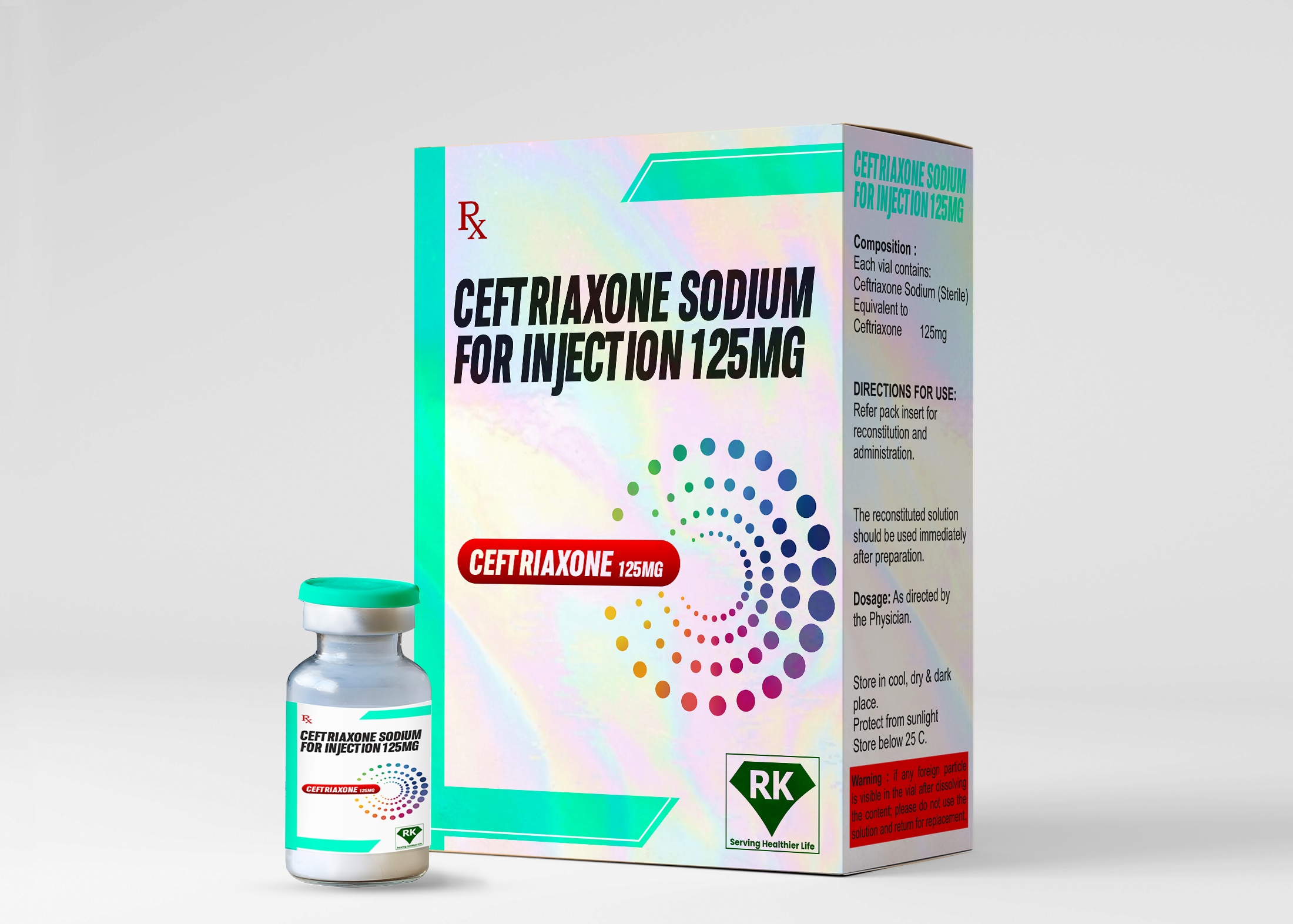 Ceftriaxone Sodium for Injection 125mg